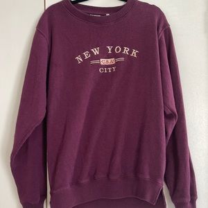 New York City crewneck